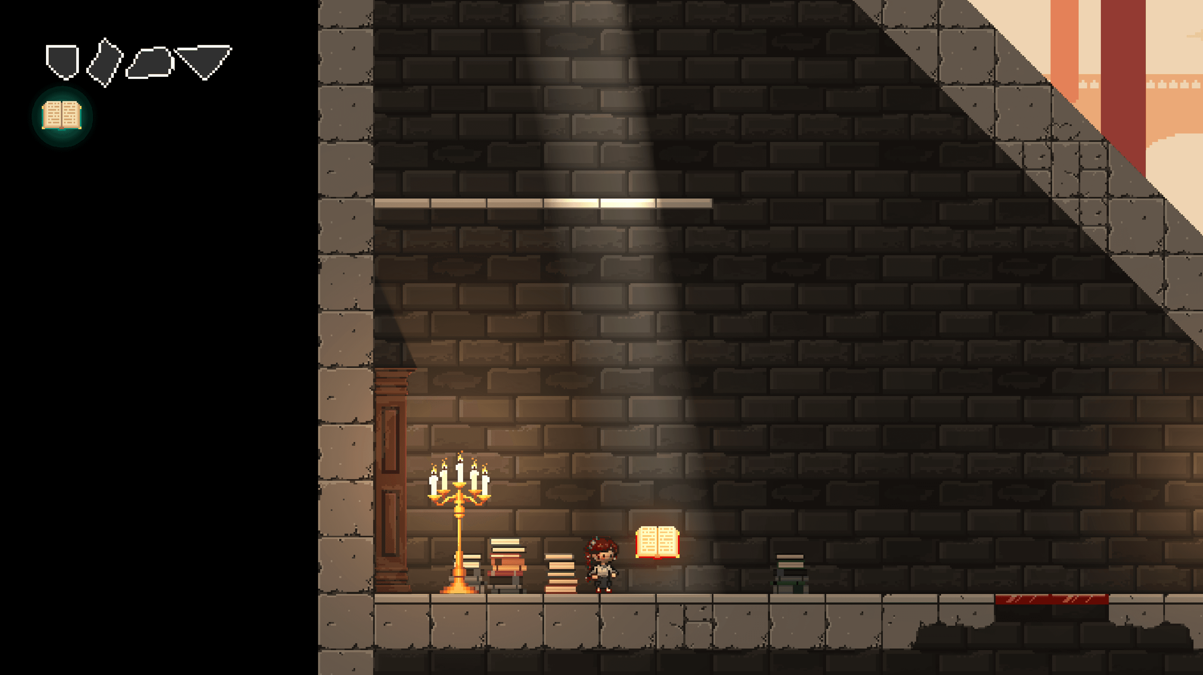 Collect books to get skills